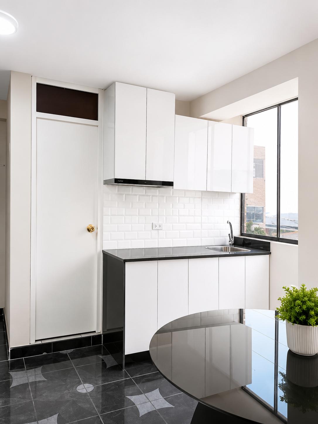 Cocina de la habitación 301